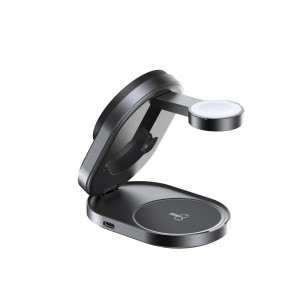 Foldable 3-in-1 Qi2 Wireless Charger