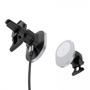 Magnetic Qi2 Wireless Charging Car Mount