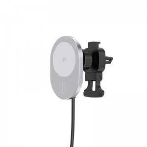 Magnetic Qi2 Wireless Charging Car Mount