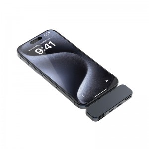 4-in-1 USB-C Hub for iPhone 15 & 16 Series