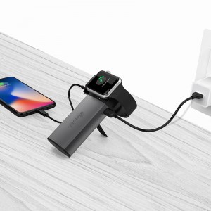 2 in 1 Wireless Charger Apple Watch Power bank 5200 mAh
