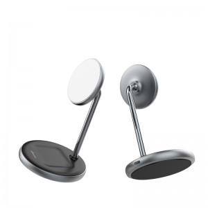 Magnetic 2 in 1 Wireless Charging Stand for iPhone and Airpods