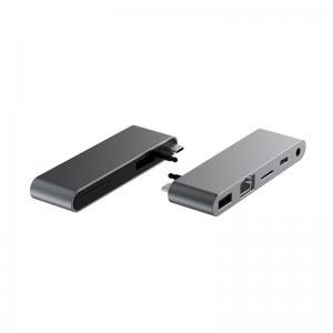 5-in-1 USB-C Adapter for New MacBook Pro/Air