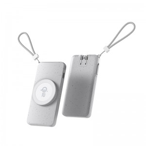 Portable GaN Power Bank & Wireless Wall Charger