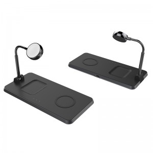 3-in-1 MFi & Qi Certified Wireless Charging Pad for iPhone, Apple Watch & AirPods