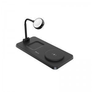 3-in-1 MFi & Qi Certified Wireless Charging Pad for iPhone, Apple Watch & AirPods