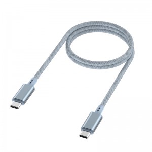 USB4 Gen3 Full-Featured Type-C to Type-C Nylon Braided Cable