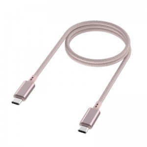 USB4 Gen3 Full-Featured Type-C to Type-C Nylon Braided Cable