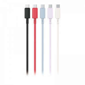 USB 3.2 Gen2 Full-Featured Type-C to Type-C Silicone Cable 240W