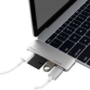 5 In 1 USB C Card Reader Adapter Docking Station Hub