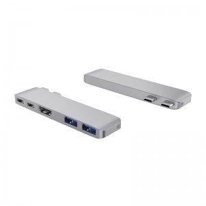 5-in-1 USB-C Adapter for New MacBook Pro/Air