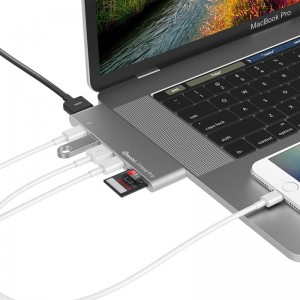 8 In 1 USB C Thunderbolt 3 Hub for HDMI