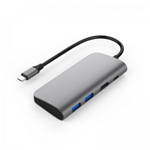 Multiport USB-C SSD Storage Hub for MacBook/Pro/ Air