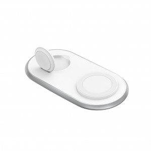 2-in-1 MFi & Qi Certified Wireless Charging Pad for iPhone & Apple Watch