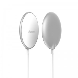 Magnetic wireless charger with cable