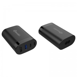 Multi-port 45W USB-C power hub & fast-charging station with HDMI output