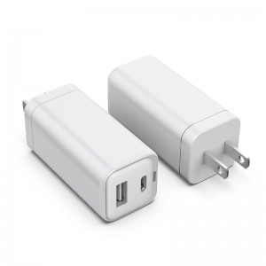PD / QC 65W Dual Ports Compact fast Wall Charger