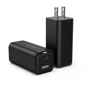 PD / QC 65W Dual Ports Compact fast Wall Charger