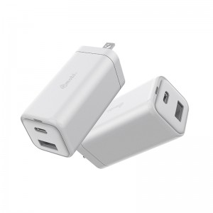 PD / QC 65W Dual Ports Compact fast Wall Charger
